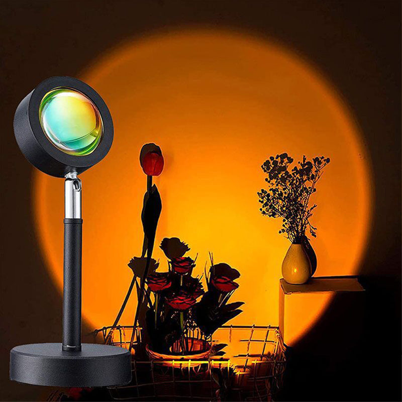 Led USB Sunset Lamp Projector Portable Home Decor Night Light